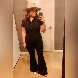 Free People black jumpsuit